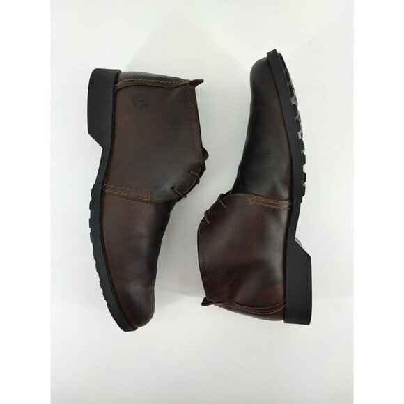 Timberland Men\'s Stormbuck Dark Brown Leather Oxford Shoes Size 10.5 US main image 8